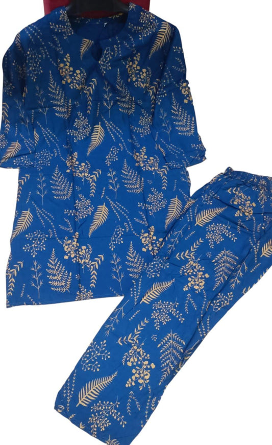 Lelan block print 2pc